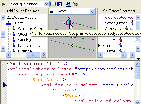 Using Web Service Data in XML Mapping Projects
