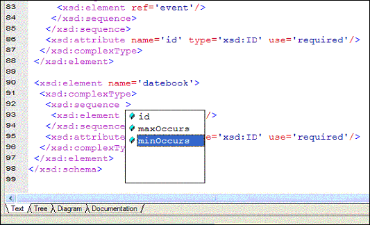 Intelligent XML Editing